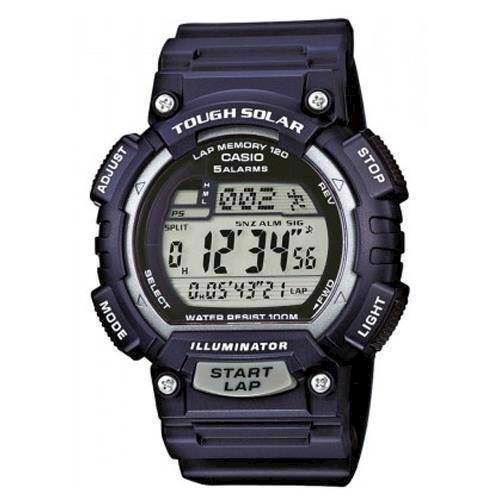 Image of Classic / Retro / Sport marine resin quartz multifunktion med solar power Herre ur fra Casio, STL-S100H-2A2VEF